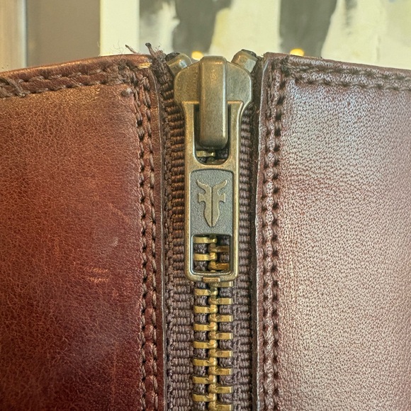 Frye - Leather Riding Boots, 9.5 - Picture 9 of 12